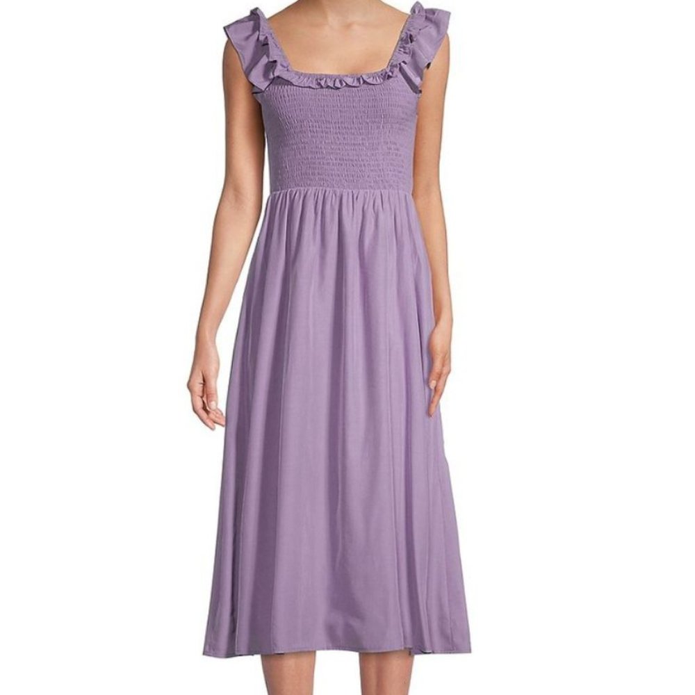 70/21 Smocked Midi Dress